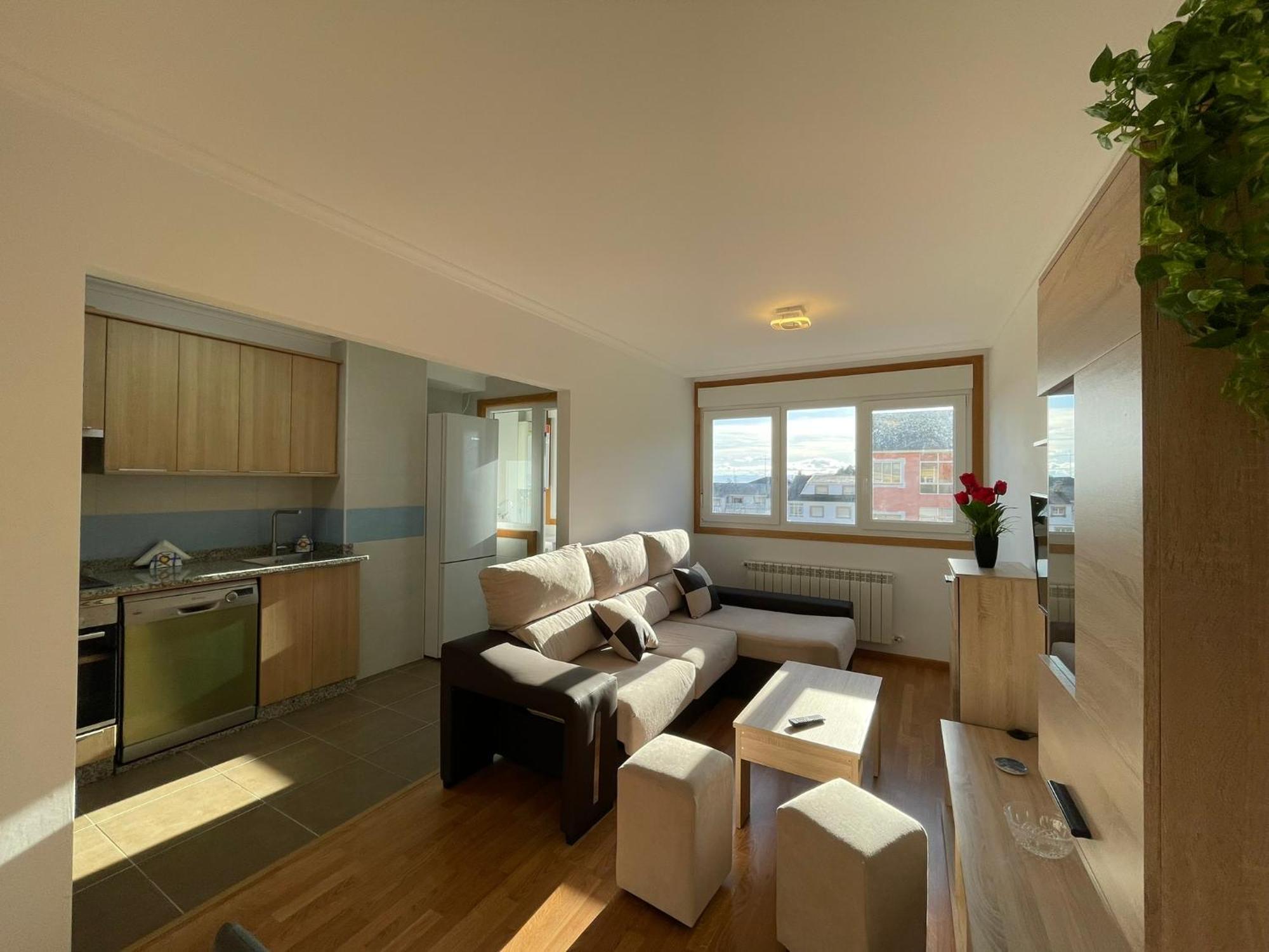 Apartamento Nuevo En Burela - A Marina, Galicia Dış mekan fotoğraf